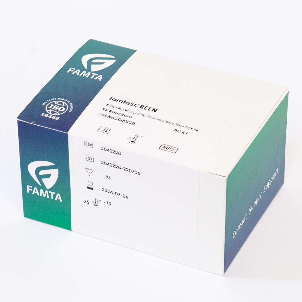  کیت تشخیص مولکولی ترانسلوکاسیون BCR/ABL Mbcr (P210) جهت96 واکنش 