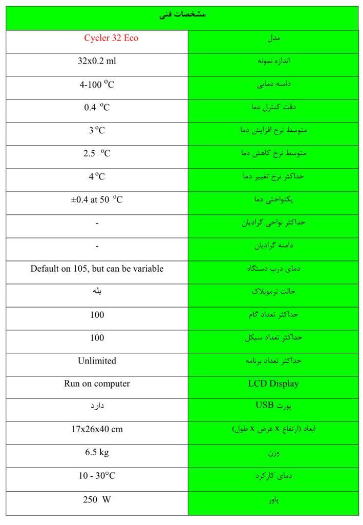 ترمال سایکلر ۳۲ خانه مدل Cycler32 