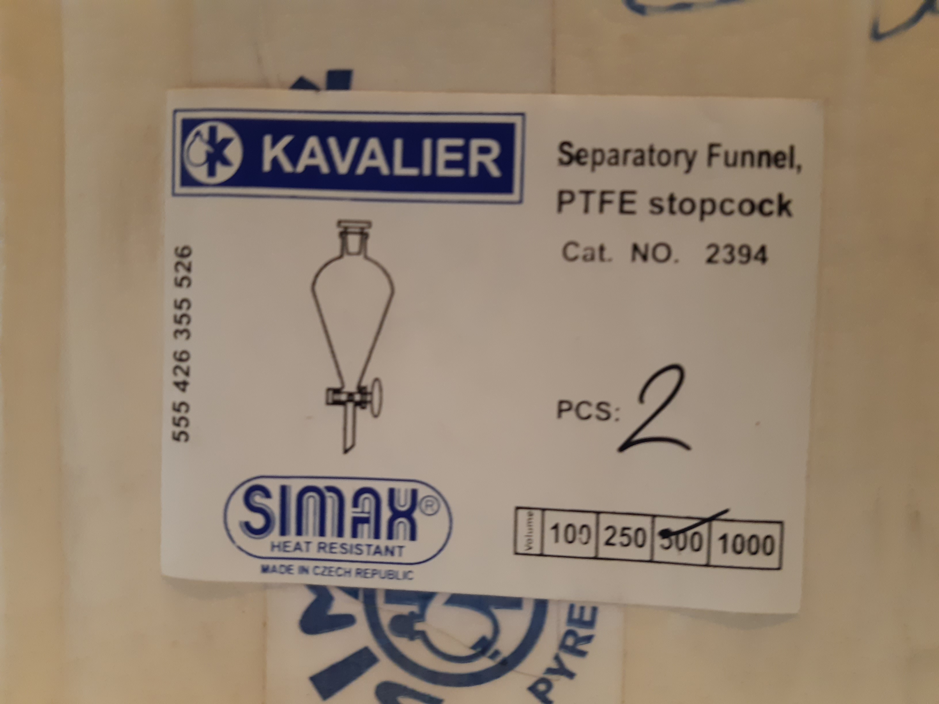 دکانتور درب دار با شیر تفلونی mL 500 
